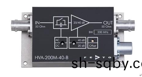 HVA係列帶寬電壓放(fang)大器(qi)