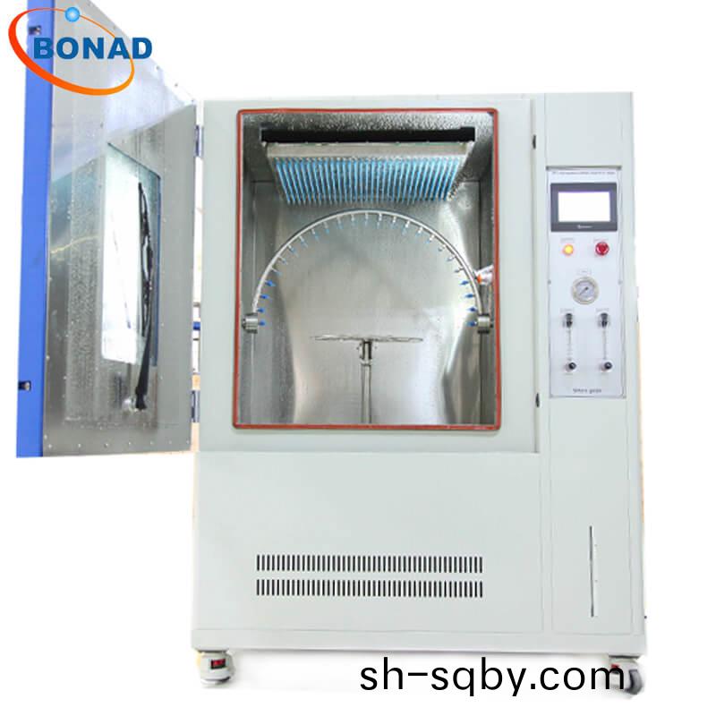 IPX1 to IPX4 Drip rain test and swing pipe waterproof test c